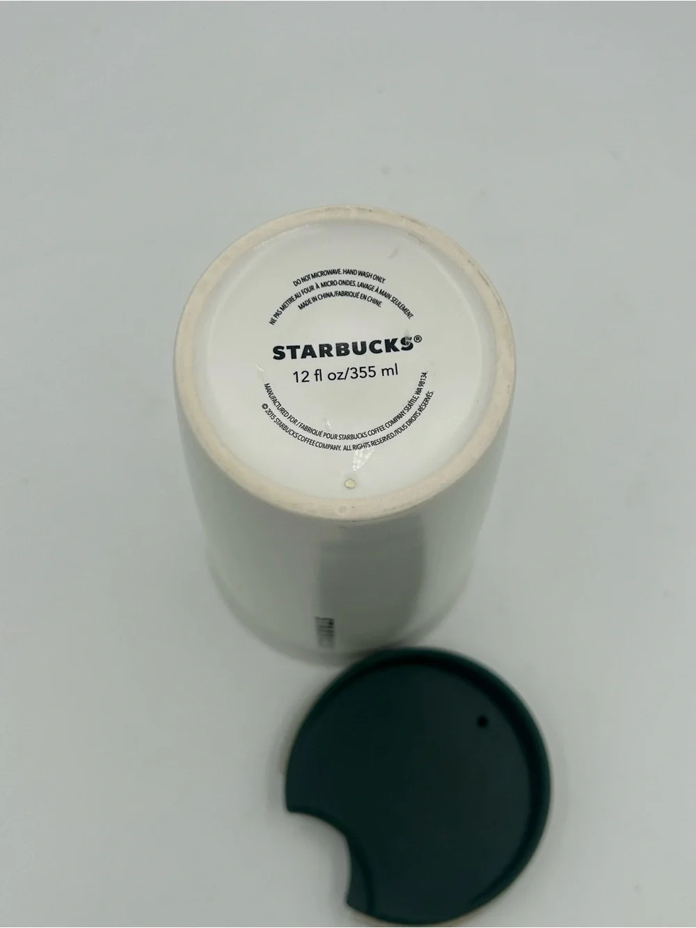 Starbucks 2015 XOXO Lips Ceramic Tumbler 12oz
